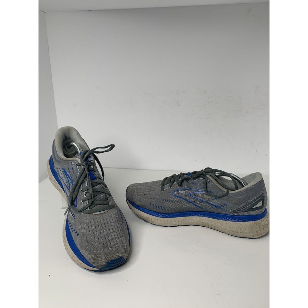 Brooks Men's Glycerin 19, Gray Running Shoes, Size 12 M